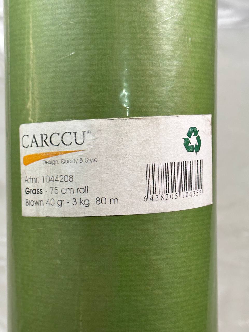 Бумага упаковочная финская Carccu «Трава»